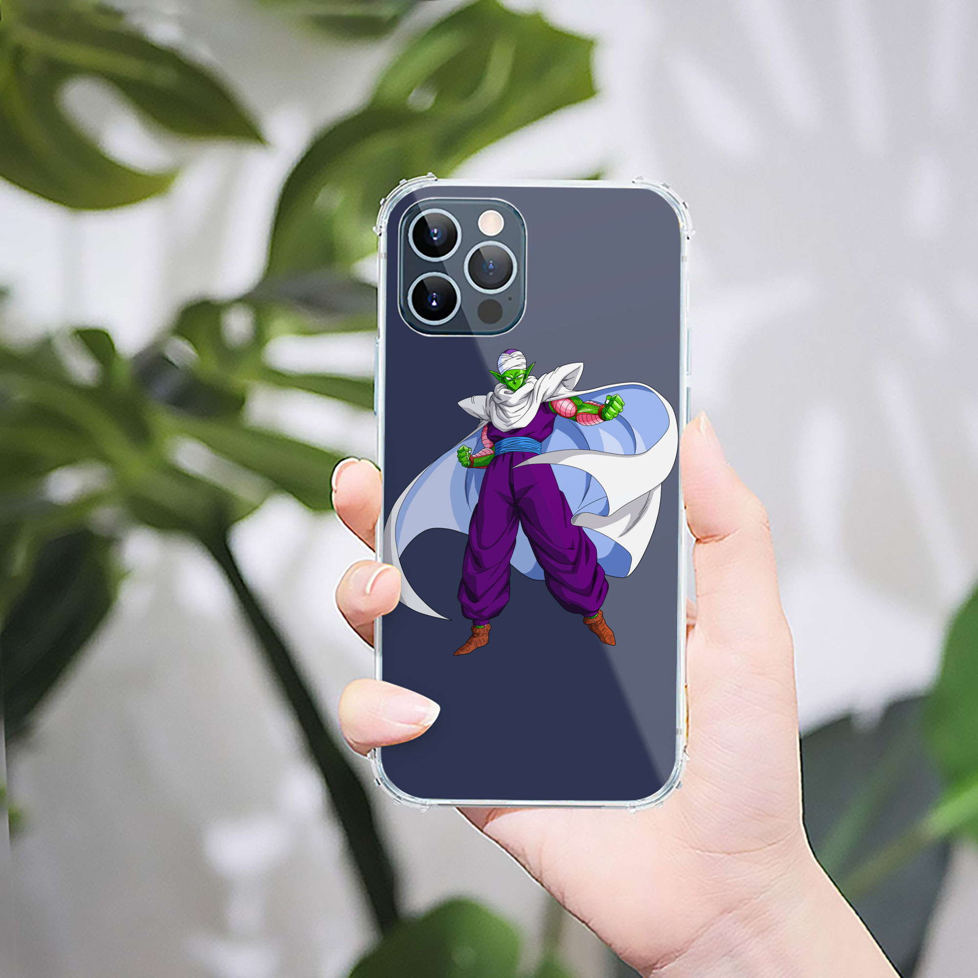 （画像用） ドラゴンボール ピッコロ DRAGON BALL Piccolo 【iPhone 12シリーズ対応】透明スマホケース（クリアソフトケース）